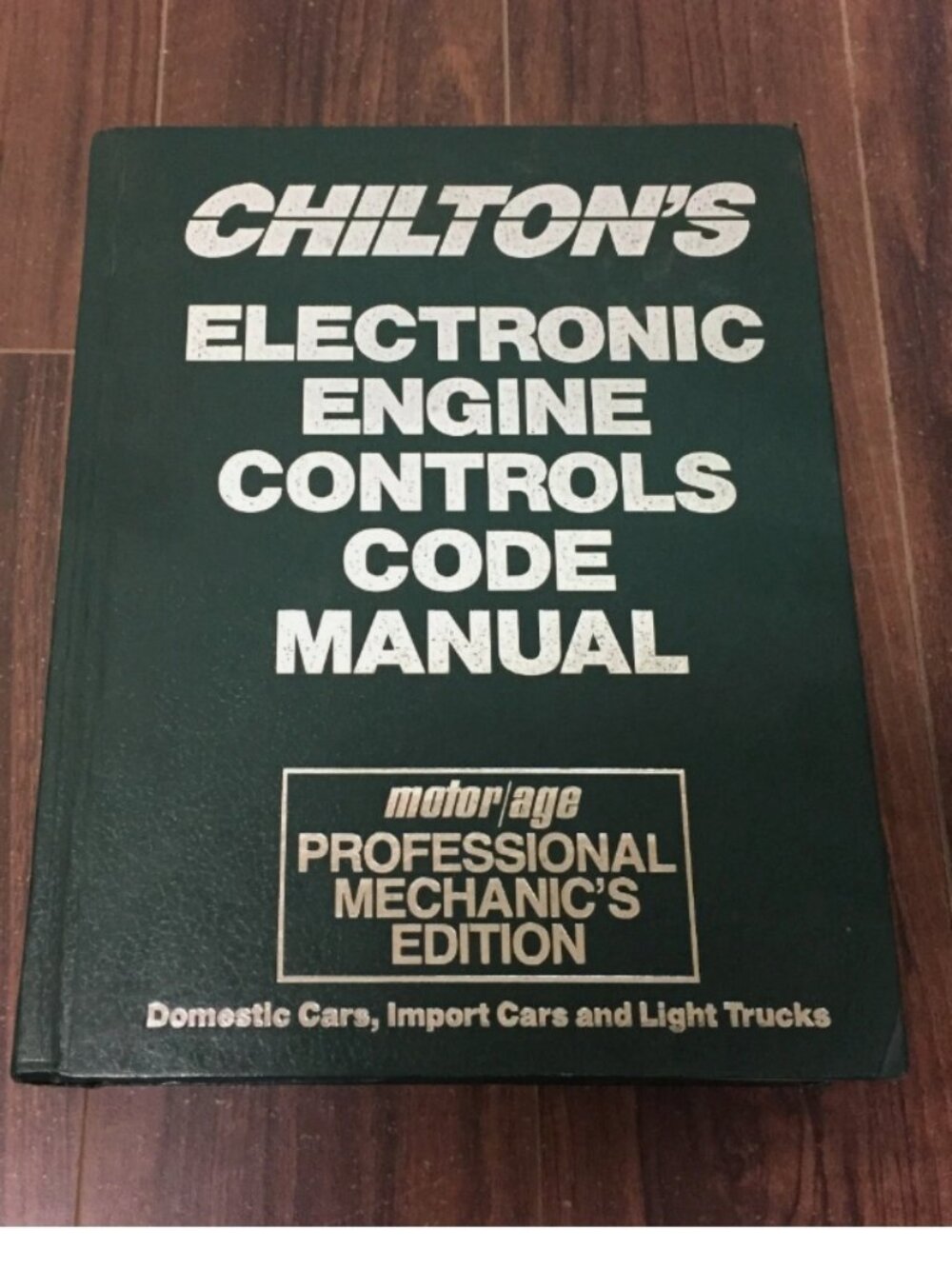 Chilton's Electronic Engine Controls Code Manual 1980 - 1990
